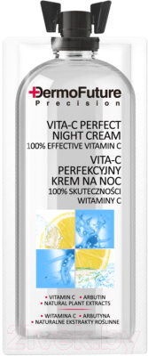 Крем для лица DermoFuture Vita-C Идеальный ночной с витамином С (12мл)