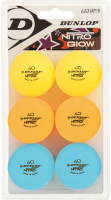 

Мячи для настольного тенниса DUNLOP, Nitro Glow / 827DN679313