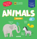 Развивающая книга CLEVER Мой первый английский. Animals. Животные - 