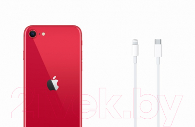 Смартфон Apple iPhone SE 128GB / MHGV3 (красный)