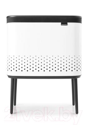 Бак для белья Brabantia Bo Laundry Bin / 200502 (белый/черный)