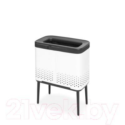 Бак для белья Brabantia Bo Laundry Bin / 200502 (белый/черный)