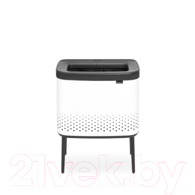 Бак для белья Brabantia Bo Laundry Bin / 200502 (белый/черный)