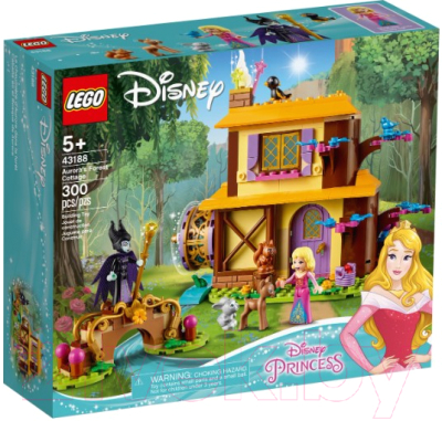 Конструктор Lego Disney Лесной домик Спящей красавицы / 43188