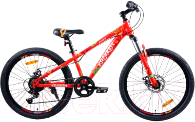 Велосипед Krakken Bones 2021 (24, красный)
