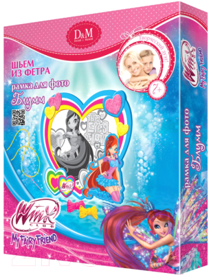 

Набор для шитья Делай с мамой, Блум Winx Club / 53910