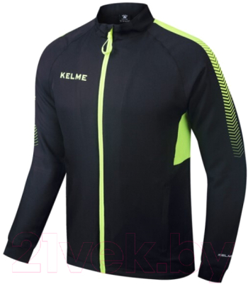 Олимпийка спортивная Kelme Men Training woven Jacket / K088-012 (L, черный)