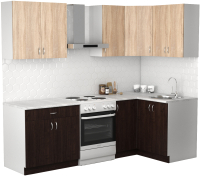 

Готовая кухня S-Company, Клео лайт 1.2x1.8 правая