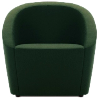 Кресло мягкое Brioli Джакоб (J8/темно-зеленый) - 