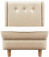 Кресло мягкое Brioli Диди (J1/кремовый) - 