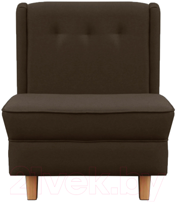 Кресло мягкое Brioli Диди (J5/коричневый)