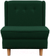 Кресло мягкое Brioli Диди (J8/темно-зеленый) - 