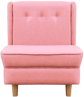 Кресло мягкое Brioli Диди (J11/розовый) - 