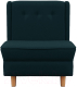 Кресло мягкое Brioli Диди (J17/темно-синий) - 