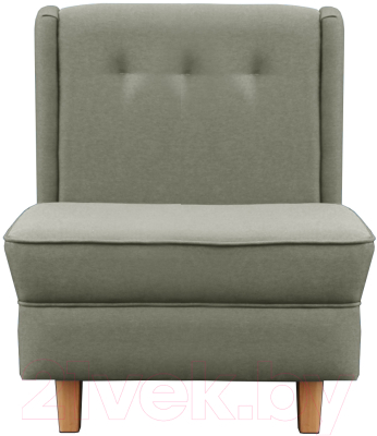 Кресло мягкое Brioli Диди (J20/серый)
