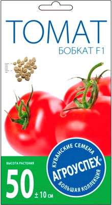 

Семена Агро успех, Томат Бобкат F1 средний / 37371