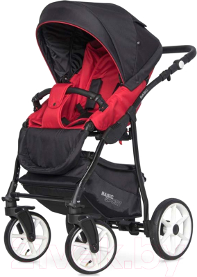 Детская универсальная коляска Riko Basic Sport 2 в 1 (06/Sport Red)