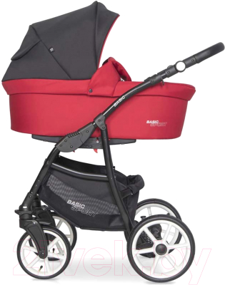 Детская универсальная коляска Riko Basic Sport 2 в 1 (06/Sport Red)