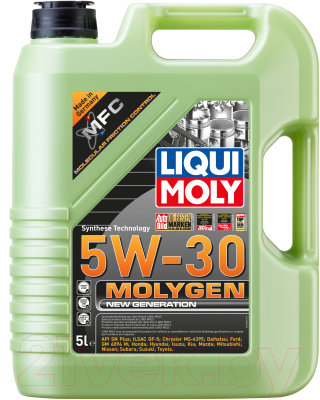 Моторное масло Liqui Moly Molygen New Generation 5W30 / 9952 (5л)
