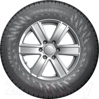 Летняя легкогрузовая шина Nokian Tyres Hakka VAN 215/60R17C 109/107H