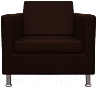 Кресло мягкое Brioli Дилли (L13/коричневый)