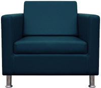 Кресло мягкое Brioli Дилли (L18/синий) - 