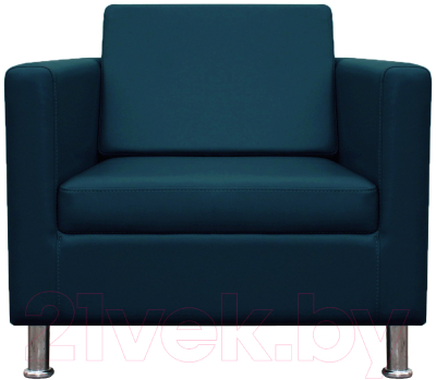 Кресло мягкое Brioli Дилли (L18/синий)