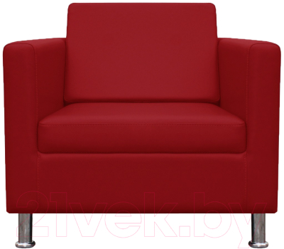 Кресло мягкое Brioli Дилли (L19/красный)