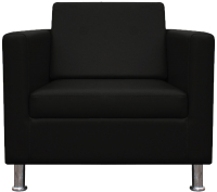 Кресло мягкое Brioli Дилли (L22/черный) - 