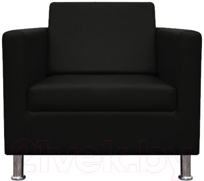 Кресло мягкое Brioli Дилли (L22/черный)