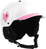Шлем горнолыжный Terror Snow Freedom / 0001992 (M, белый) - 