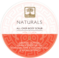 

Скраб для тела BIOselect, Naturals Очищение и сияние Пина Колада