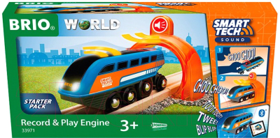 Поезд игрушечный Brio Поезд с интерактивным тоннелем / 33971