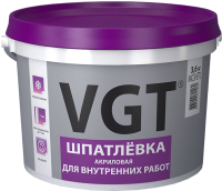 Шпатлевка VGT Для внутренних работ (1.7кг) - 