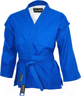Куртка для самбо BoyBo BSJ120 (р.000/110, синий)
