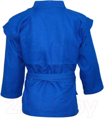 Куртка для самбо BoyBo BSJ120 (р.6/190, синий)