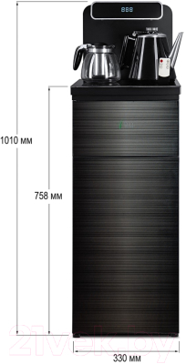 Кулер Ecotronic TB10-LNR (с чайным столиком, черный)