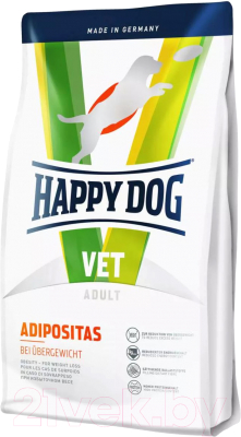 

Корм для собак Happy Dog, VET Diet Adipositas