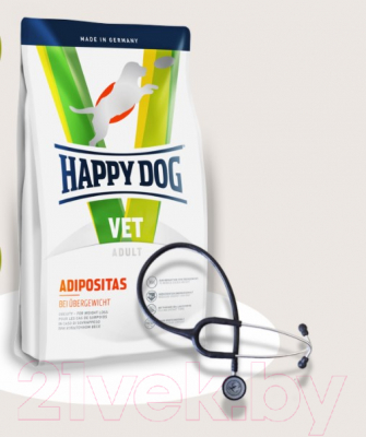 Изображение товара Сухой корм для собак Happy Dog VET Diet Adipositas / 60352 (4кг)