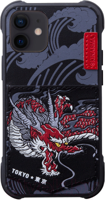 Чехол-накладка Skinarma Densetsu для iPhone 12/12 Pro (дракон)