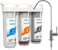 Фильтр питьевой воды Аквабрайт АБФ-Триа-Антижелезо - 