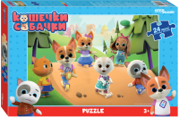 

Пазл Step Puzzle, Кошечки и собачки / 90081