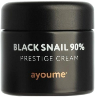 Крем для лица Ayoume Black Snail 90% Prestige Cream с муцином черной улитки (70мл) - 