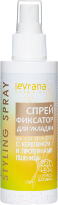 Спрей для укладки волос Levrana Ecocert Спрей-фиксатор (150мл)