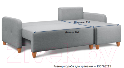 

Диван угловой La'Sofa, Луис левый / 19.ЛУ-001