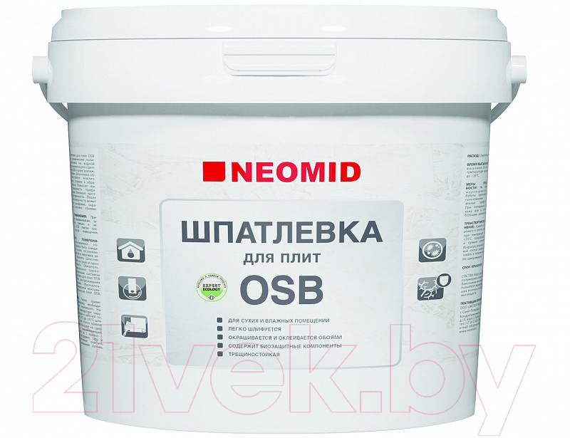 Шпатлевка готовая Neomid Для плит OSB