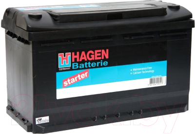 

Автомобильный аккумулятор Hagen, L+ / 59202