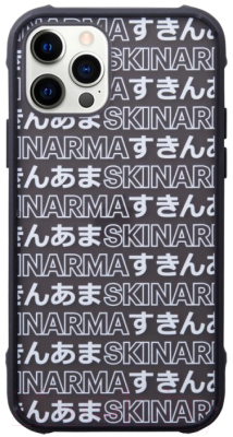 Чехол-накладка Skinarma Kotoba для iPhone 12/12 Pro (черный)