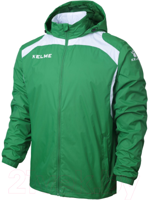 Ветровка детская Kelme Windproof Rain Jacket Kids / K15S607-1-300 (р-р 130, зеленый)