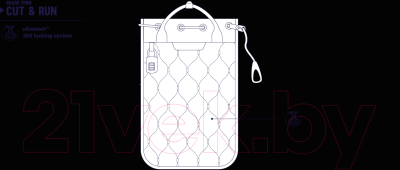 Сумка дорожная Pacsafe Travelsafe 5L GII / 10470100 (черный)